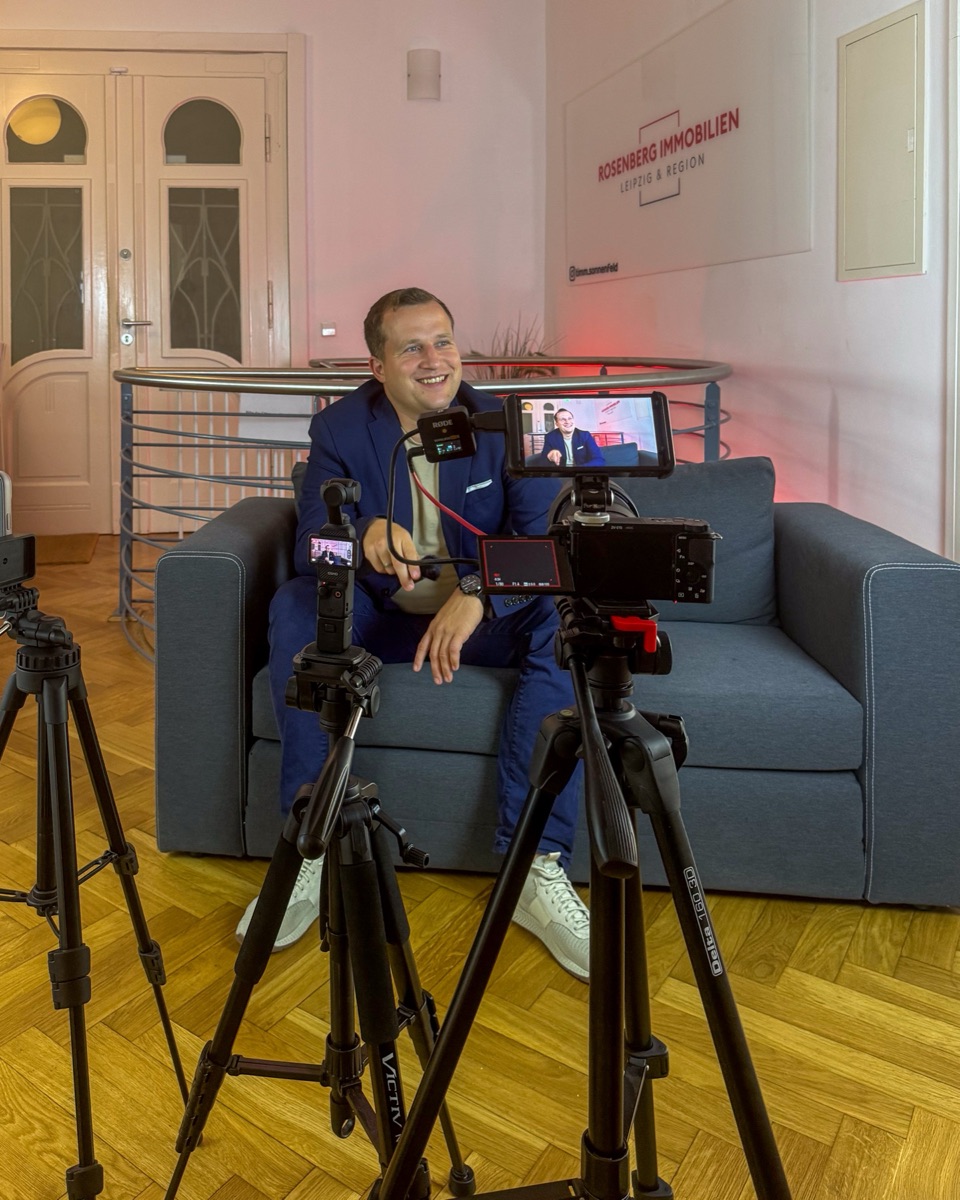 Interview-Dreh – Rosenberg Immobilien
